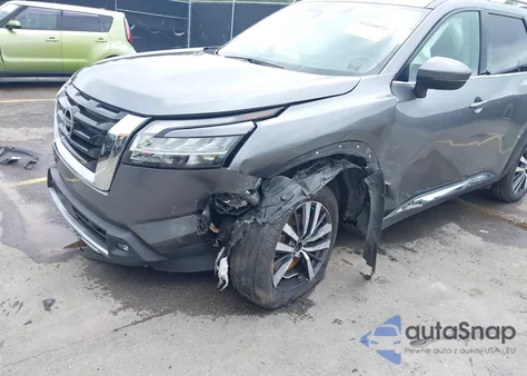 2022 Nissan Pathfinder Platinum z USA, uszkodzony, nr VIN 5N1DR3DK1NC267282